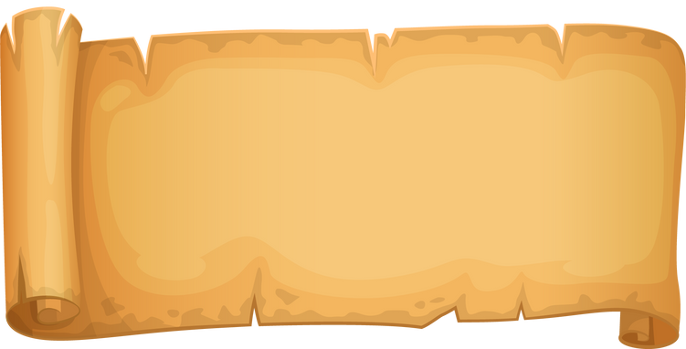 Torn Parchment Scroll Paper Manuscript Old Papyrus